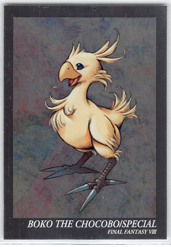 Final Fantasy Art Museum Trading Card #288 / SP09 Special FOIL Boko the Chocobo