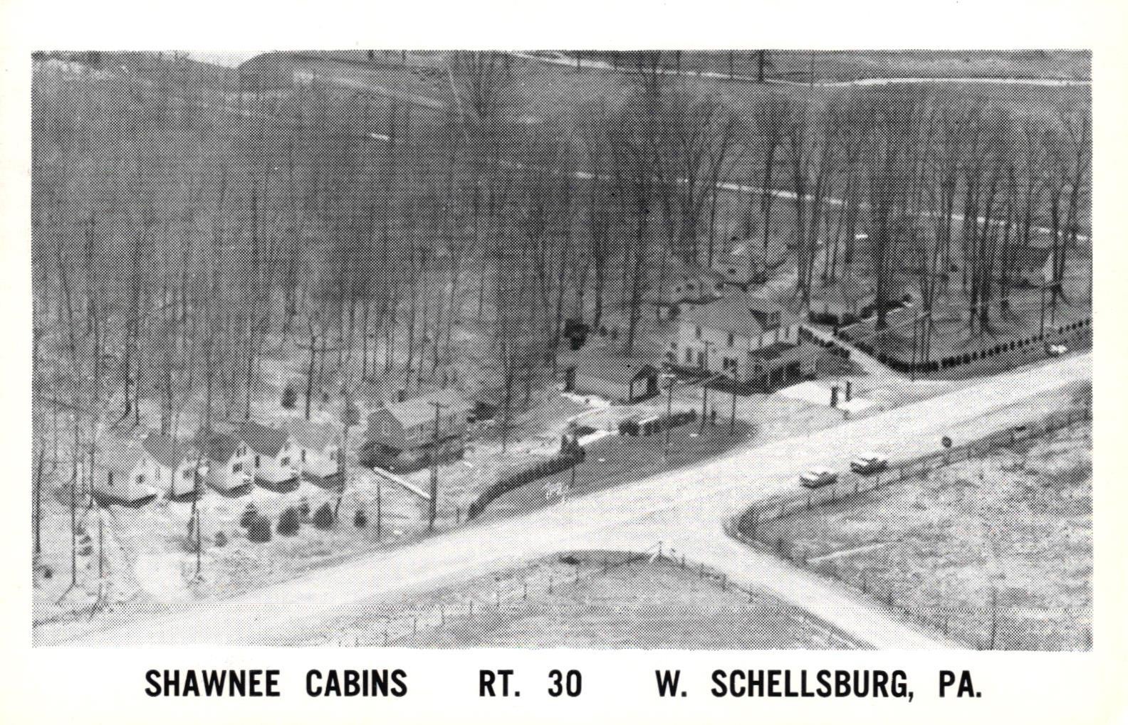 Lincoln Highway Pennsylvania - Shawnee Cabins Rt. 30 West Schellsburg