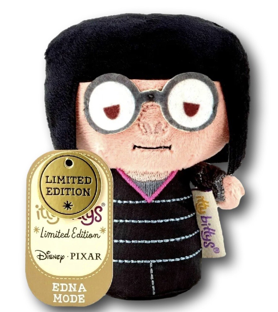 HALLMARK Itty Bittys EDNA MODE Limited Edition THE INCREDIBLES Toy DISNEY PIXAR