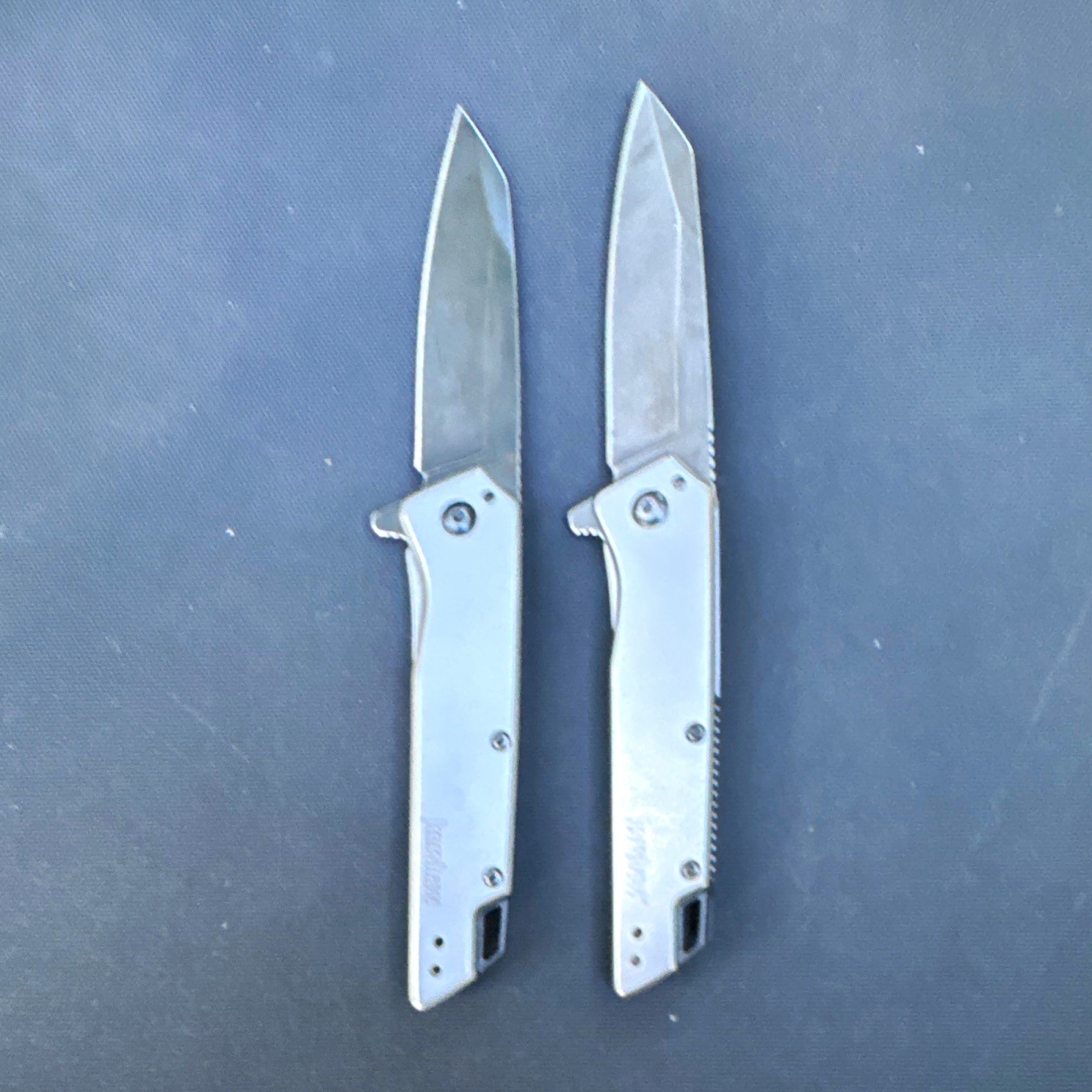 2 Kershaw 1365 Misdirect, Stainless, Frame Lock, Great for EDC, snappy opening 