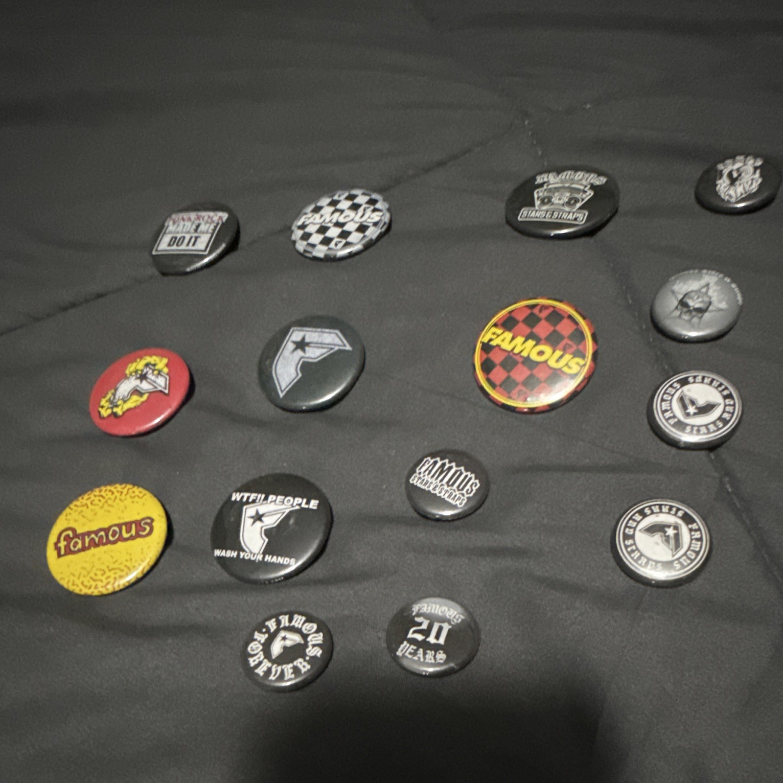 Famous Stars And Stripes Pins Variety Pack