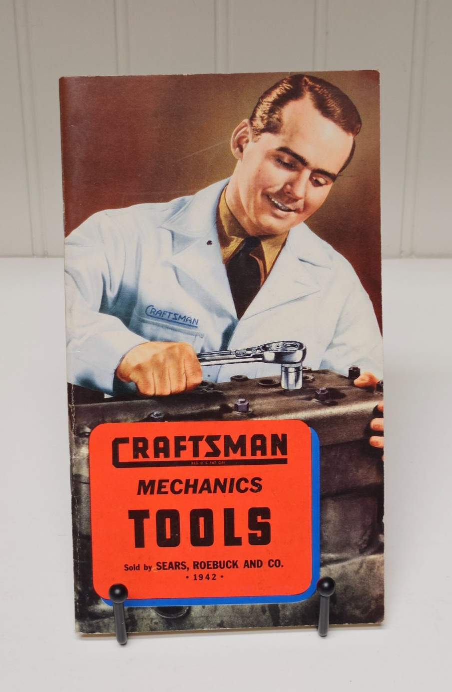 Vtg. 1942 Sears, Roebuck, and Co. Craftsman Mechanics Tools 48pg. Catalog
