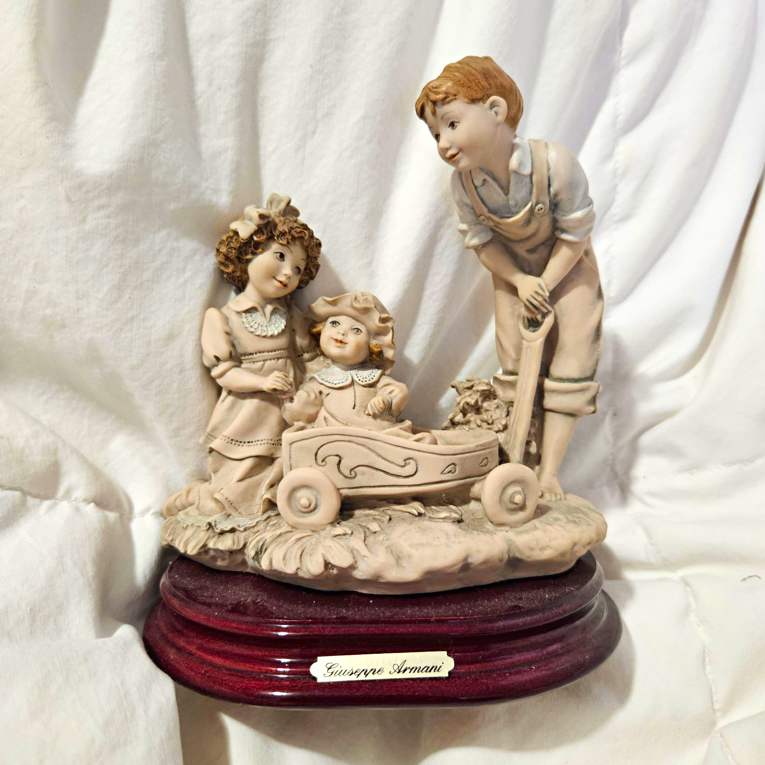 Vintage 1993 Giuseppe Armani Florence First Excursion Porcelain Figurine 