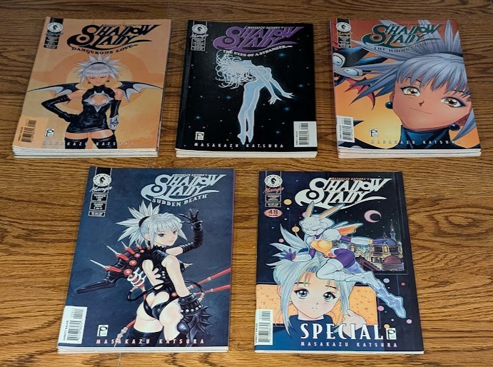 Shadow Lady, Masakazu Katsura (Dark Horse Comics), Lot of 25, Complete Set