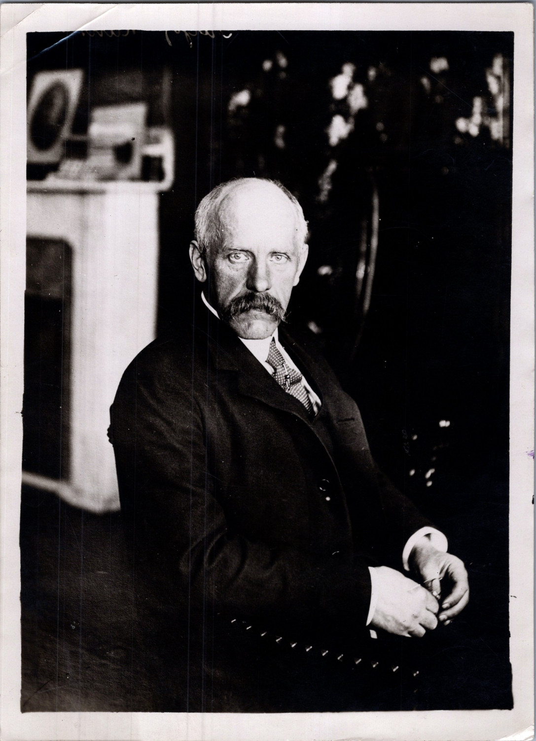 Fridtjof Wedel-Jarlsberg Nansen, Polar Explorer Vintage silver print.Frid