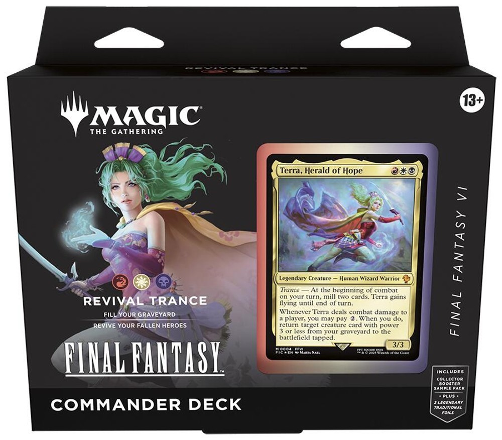 FINAL FANTASY Commander Deck - FINAL FANTASY VI Revival Trance Magic