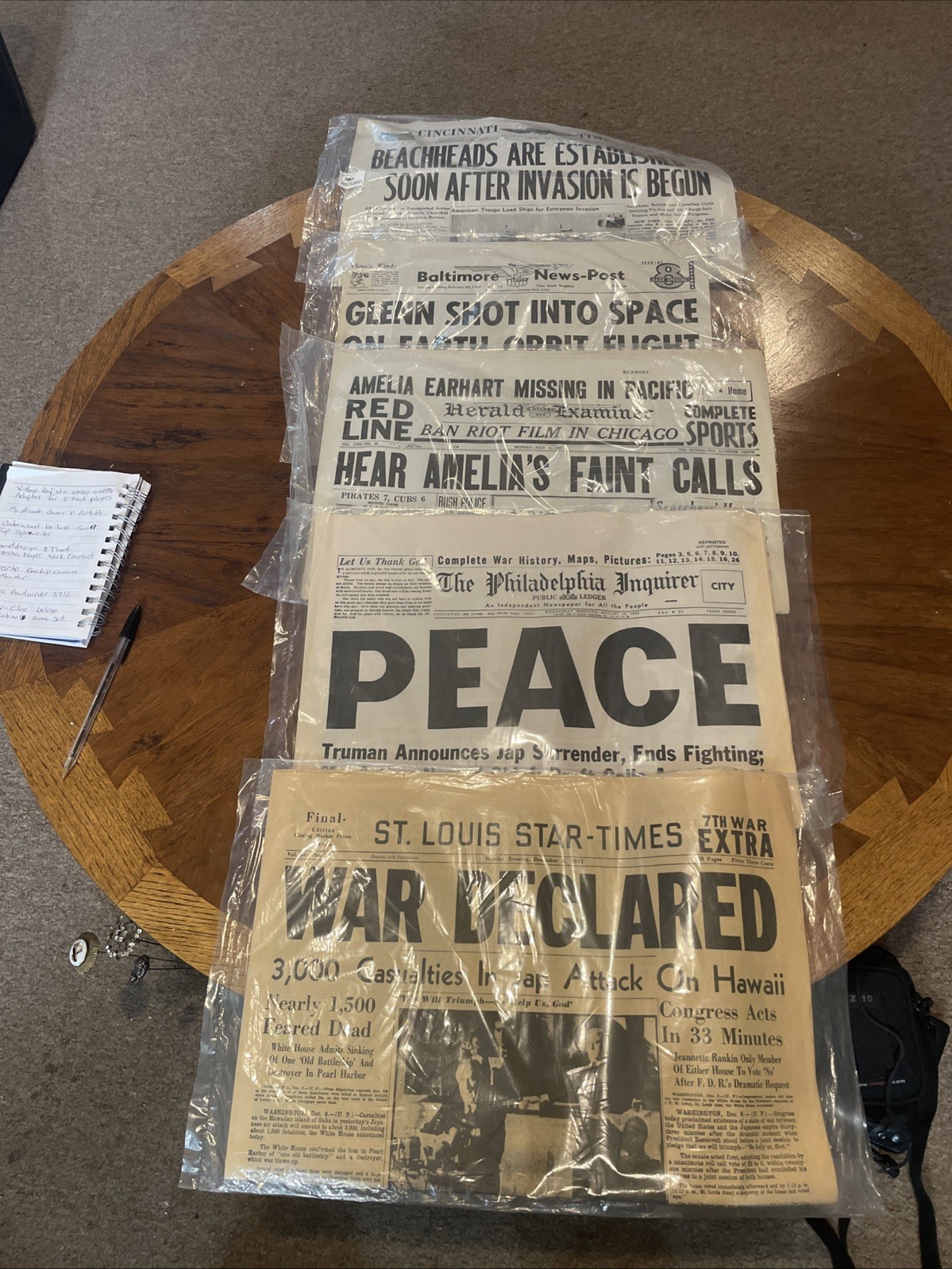 Old Newspaper Reprints