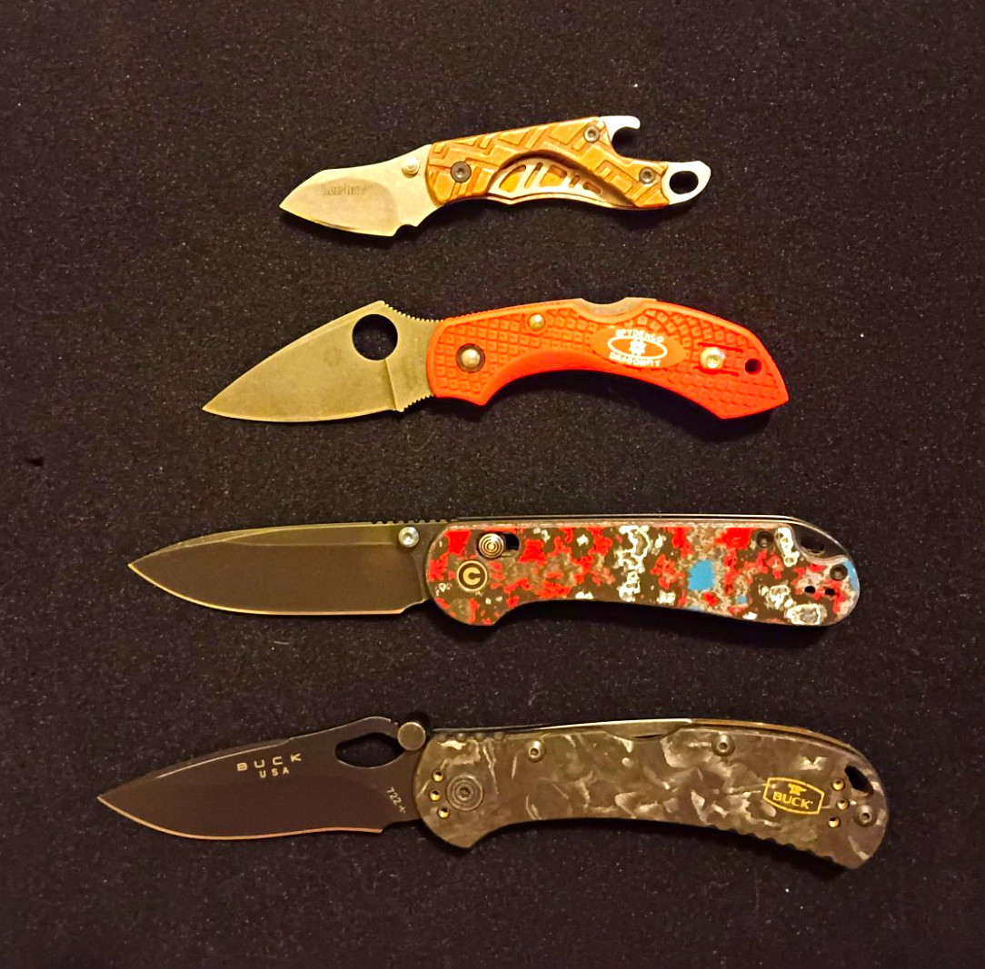 Lot Of Knives, Buck, Civivi, Spyderco And Kershaw