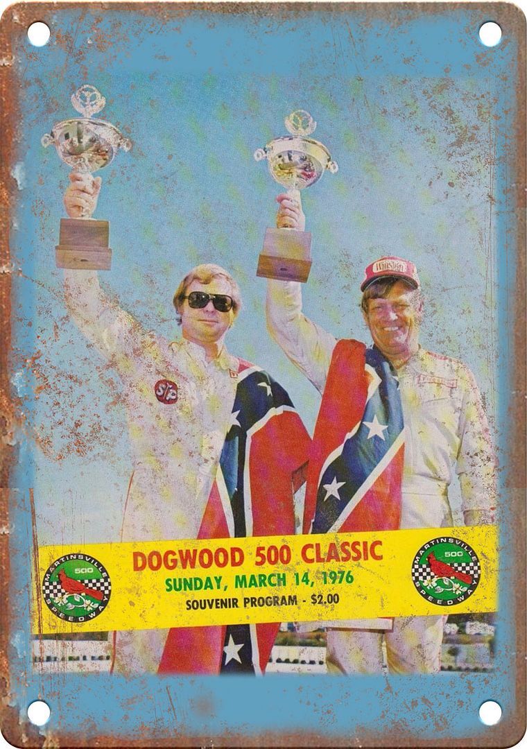 Dogwood 500 Classic Souvienir Program Reproduction Metal Sign A1007
