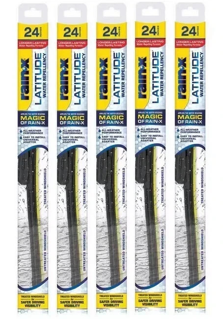 Rain-X 5079280-2 Latitude With Water Repellency Wiper Blade 24