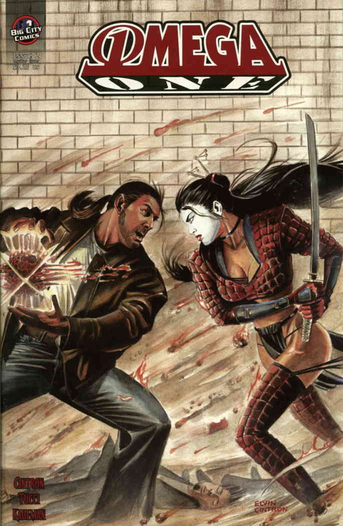Omega One #2 VF; Big City | Billy Tucci\'s Shi - w/Bag+Board