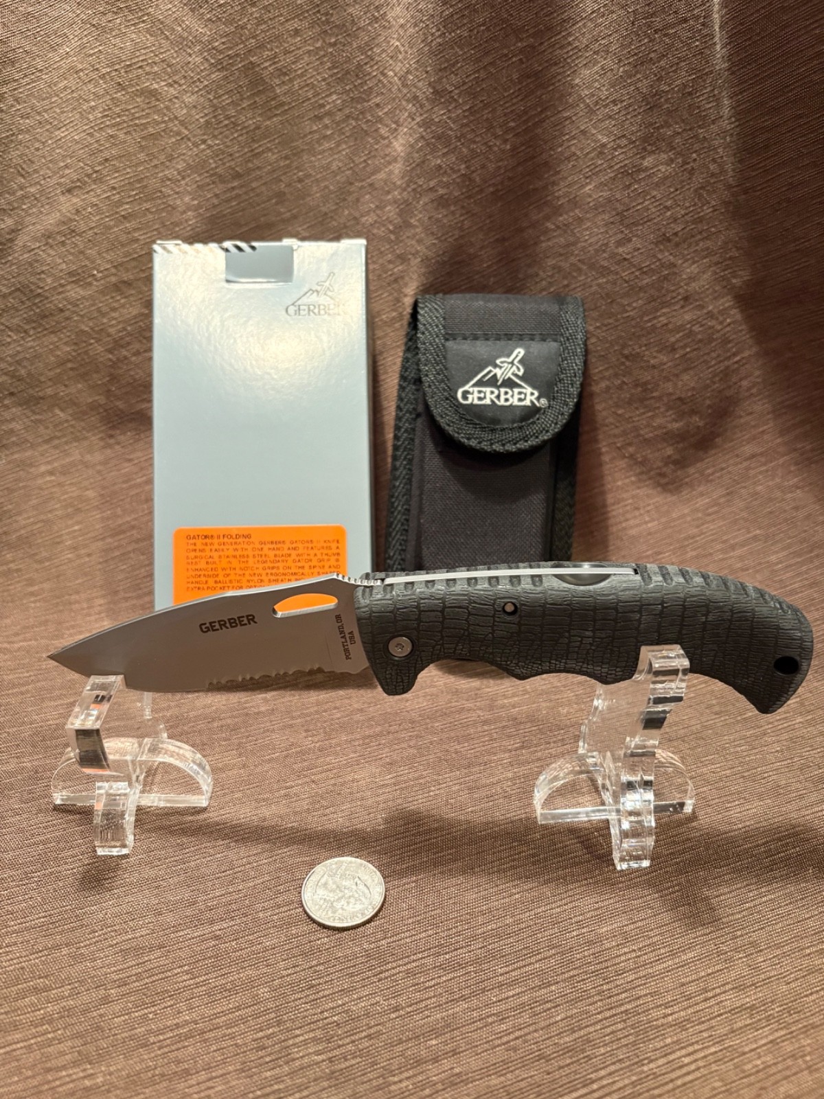 Gerber Gator II Folding Hunting Knife - 3.6