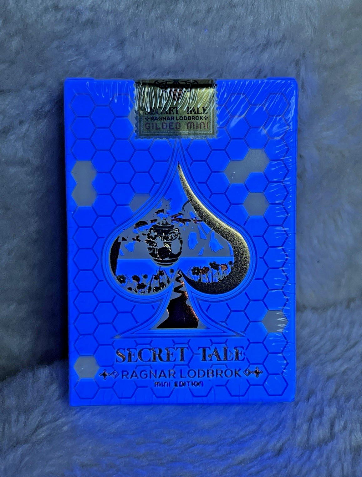Secret Tale Ragnar Lodbrok Playing Cards– White Bee MINI Deck – Dutch Card House
