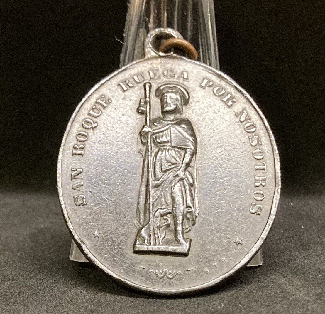 BY B. Y R. URUGUAY 1890´ ANTIQUE SAINT ROCH SOCIETY OVAL - \