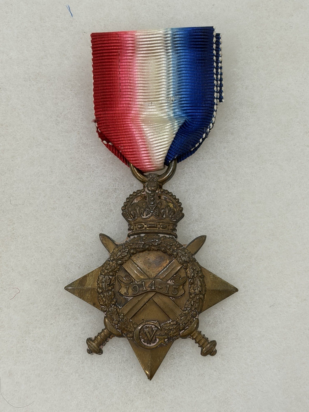 WWI WW1 British Great Britain 1914-1915 Star Medal Award - 29th Punjabis