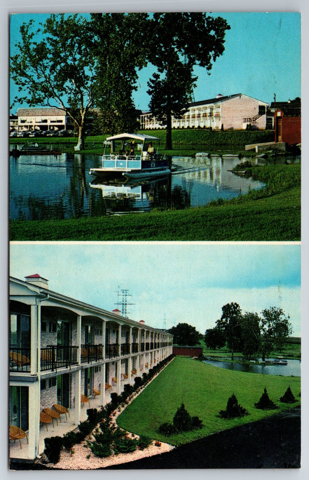 PA Willow Street, Willow Valley Motor Inn, Vintage Postcard