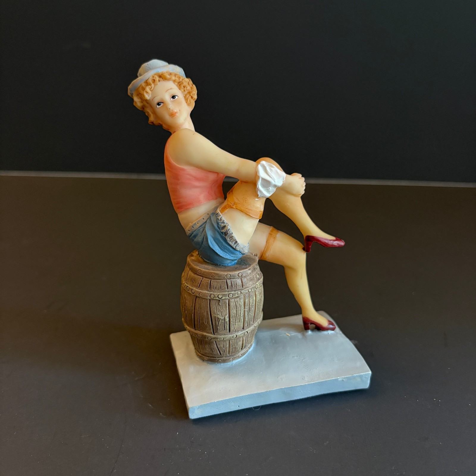 Vintage Regency Fine Arts Pin-Up Figurine \
