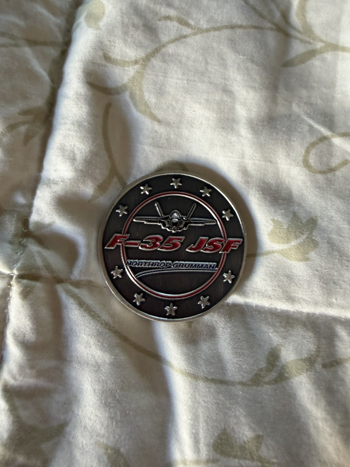 Joint Strike Fighter JSF F-35 Challenge Coin 3.5 Northrop 