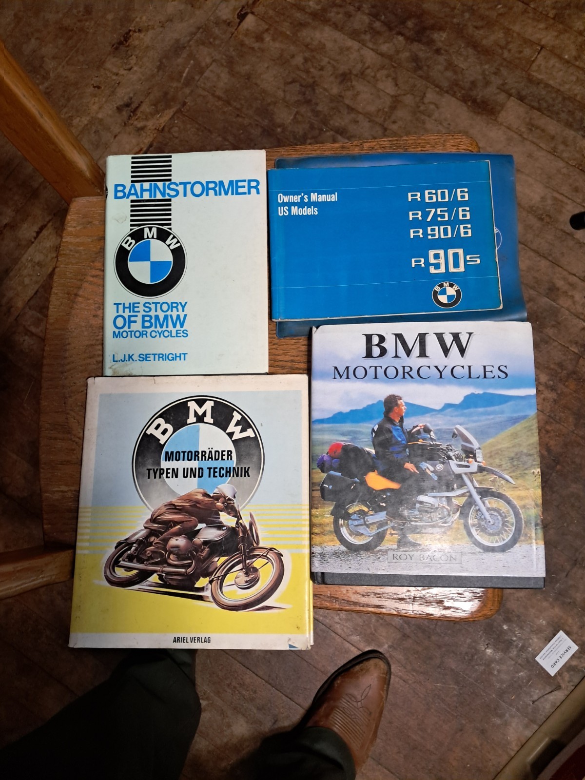 4 BMW Motorcycle Books