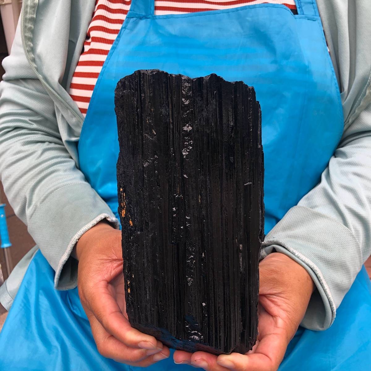 5 LB Natural Black Tourmaline Raw Large Crystal Display Piece Healing 6670