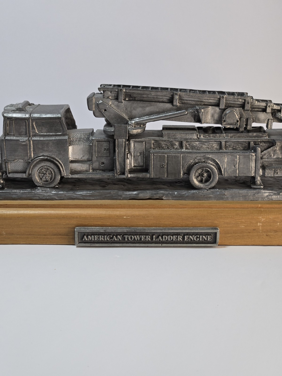 Michael Ricker American Tower Ladder Engine Fire Truck - Signed - 22/500