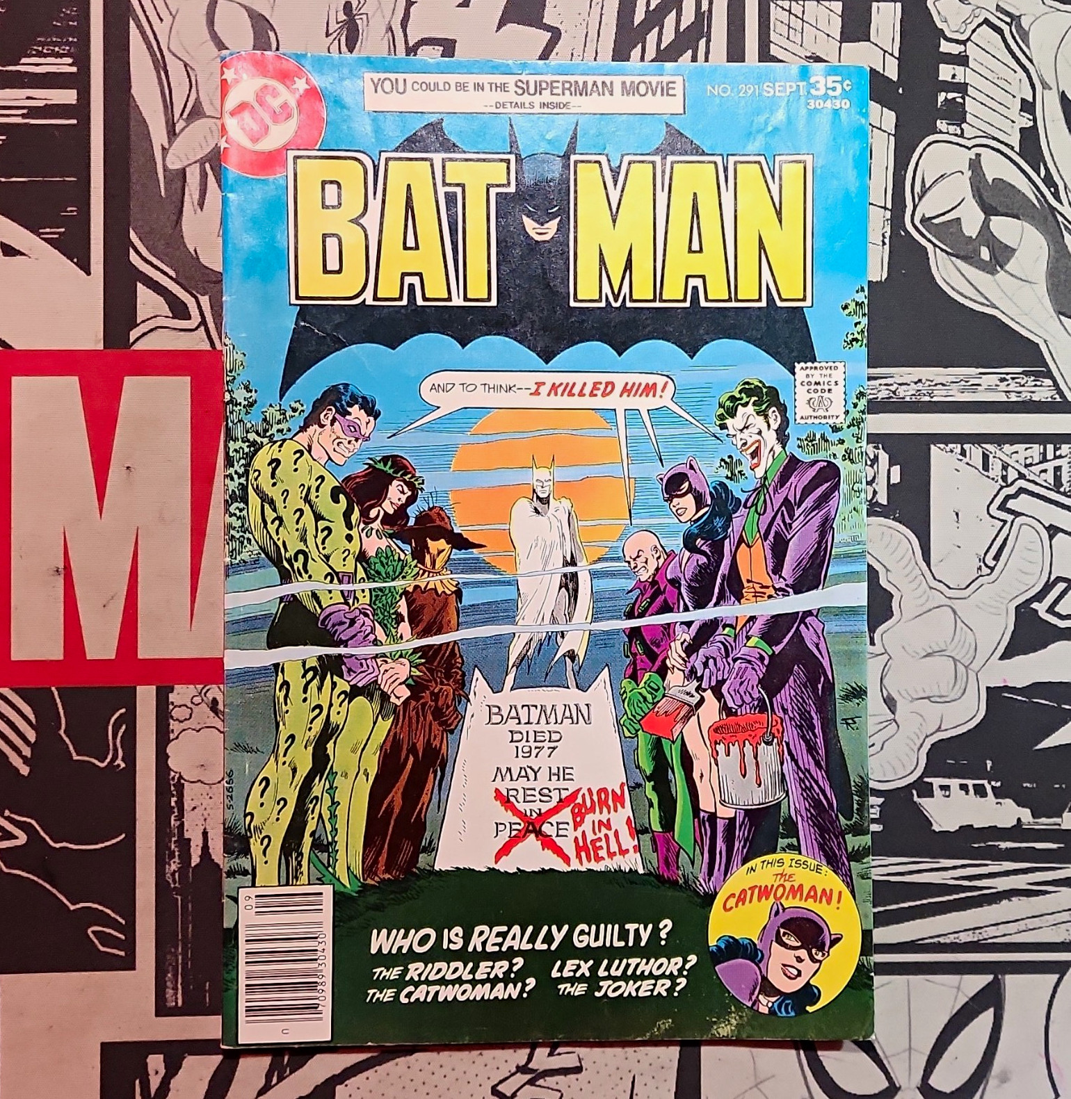 Batman #291 ~1976~ DC Comics Bronze Age ~ Bob Haney ~ Nick (VG) Cardy Cover