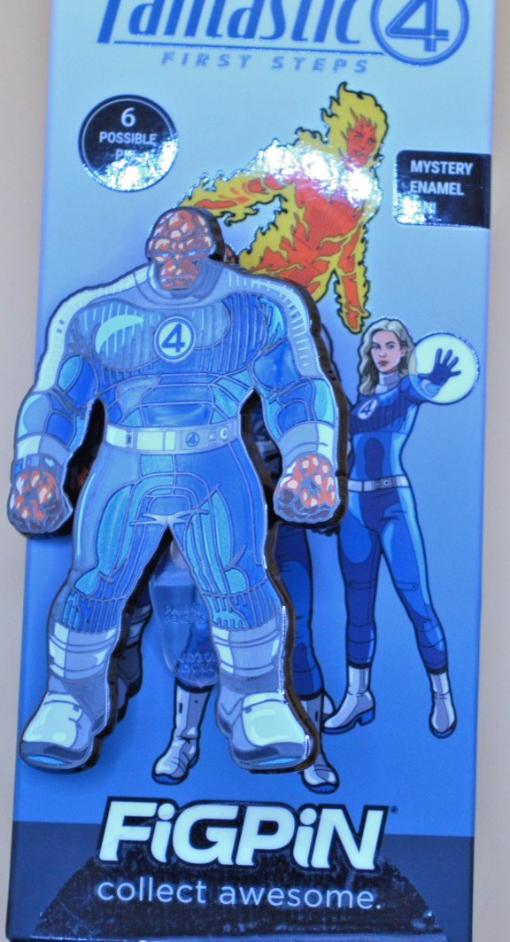 The Thing Quest FigPin Enamel Pins Fantastic Four (Super Rare) Official