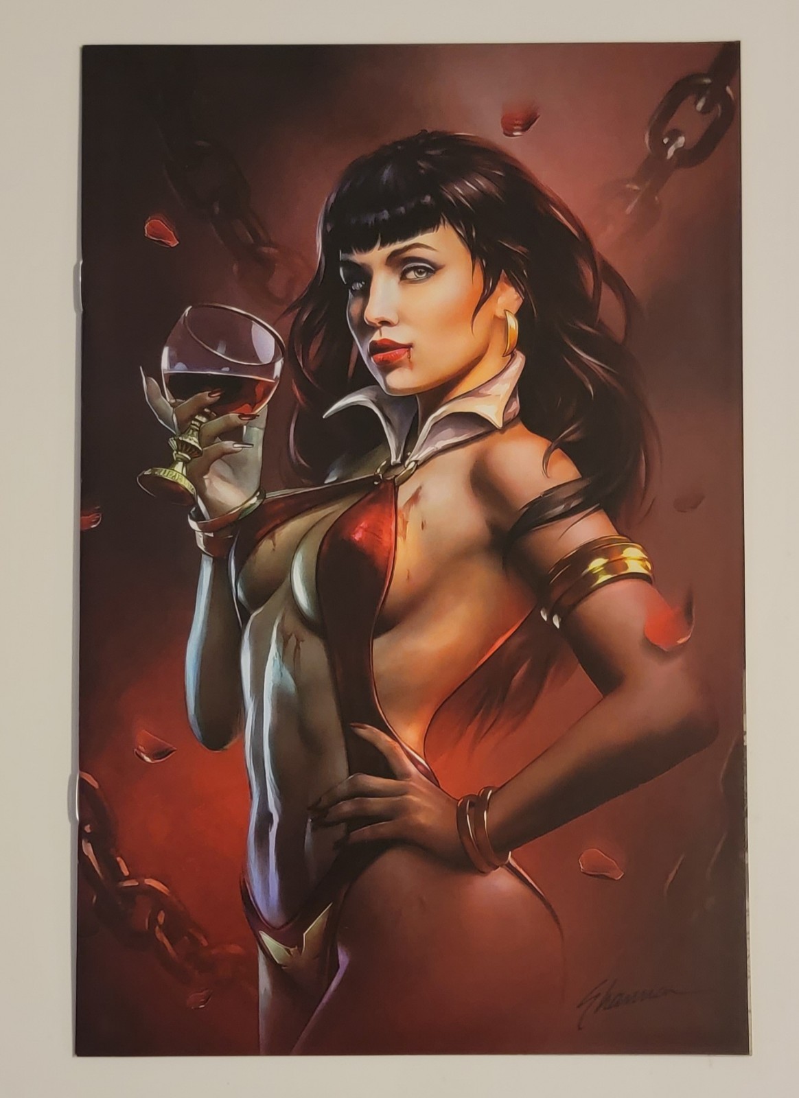 VAMPIRELLA Valentine's Day Special #1 Shannon Maer Virgin Variant