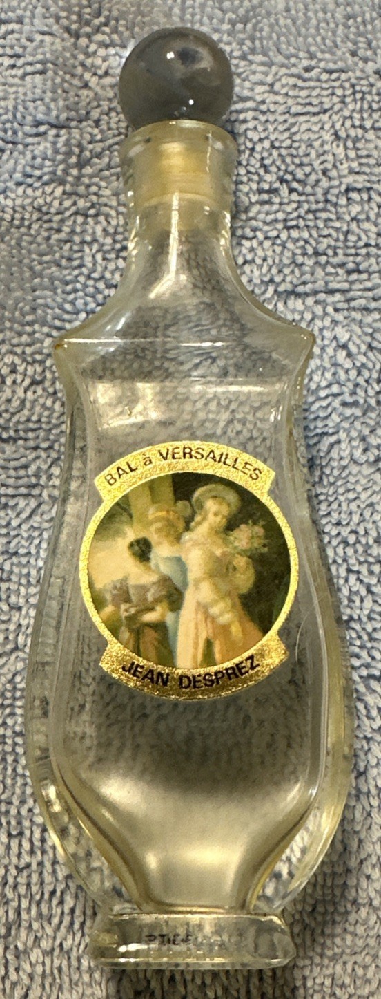 Vtg Bal à Versailles Jean Desprez 2 1/2 Fl oz. Parfum De Toilette Empty Bottle 