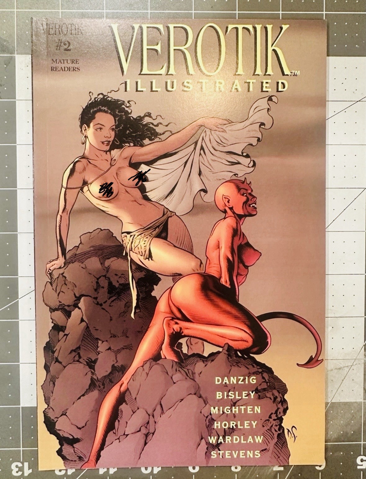 VEROTIK ILLUSTRATED #2 Danzig, Bisley, Mighten, Harley, Wardlaw, Stevens 
