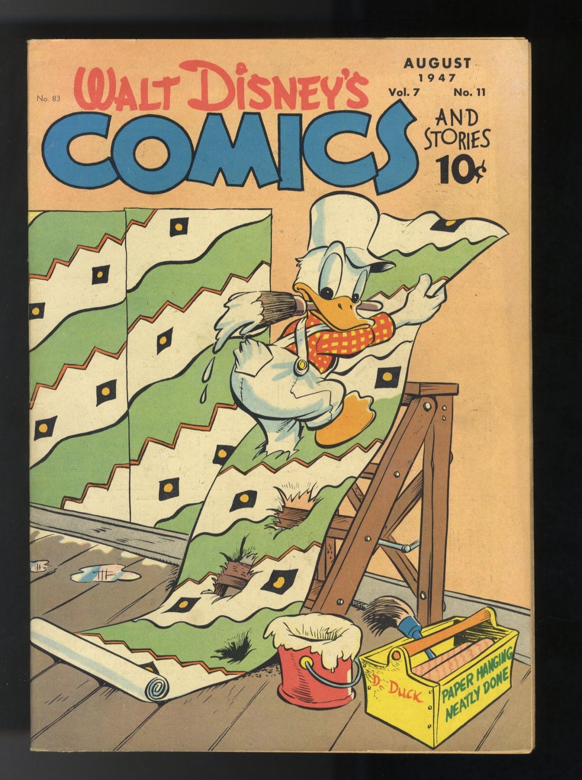Walt Disney's Comics And Stories #83 VF/NM 9.0 Donald Duck Kelly Carl Barks Art