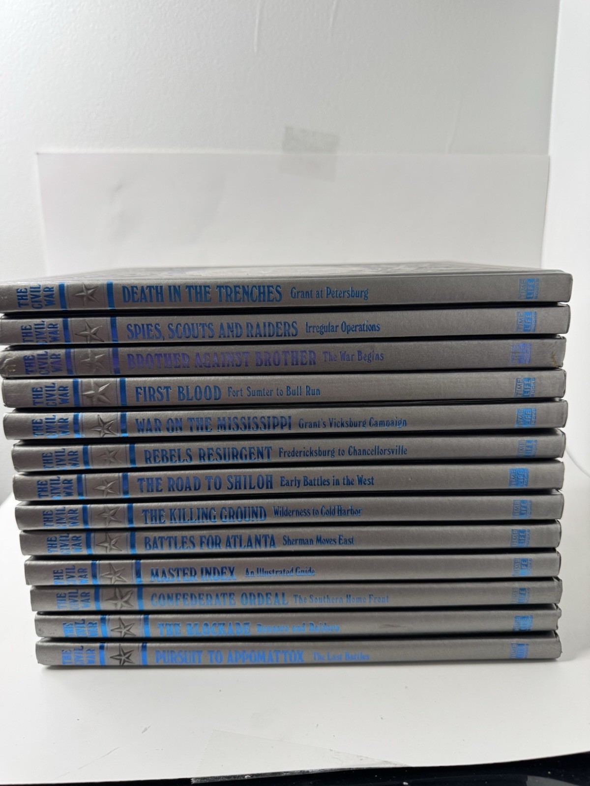 Time Life The Civil War Complete 13 Volume Hardcover Book Set MINT Collector￼