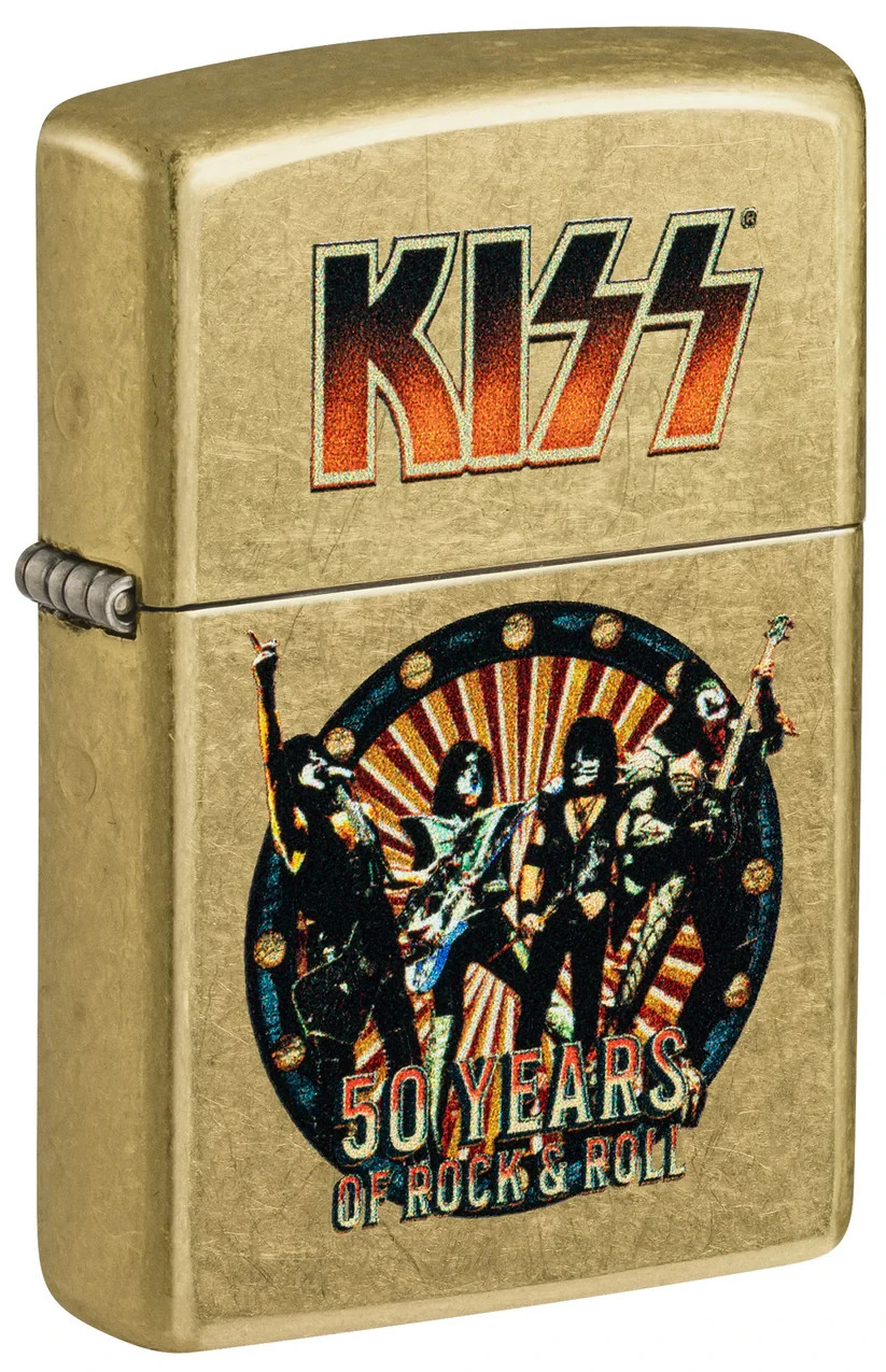Zippo Kiss Over 50 Years of Rock and Roll Street Brass 46738