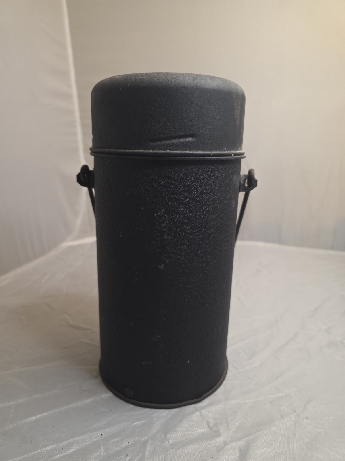 Vintage WWII 1944 British Military Thermos Flask Broad Arrow Mark Pyrex Food Jug
