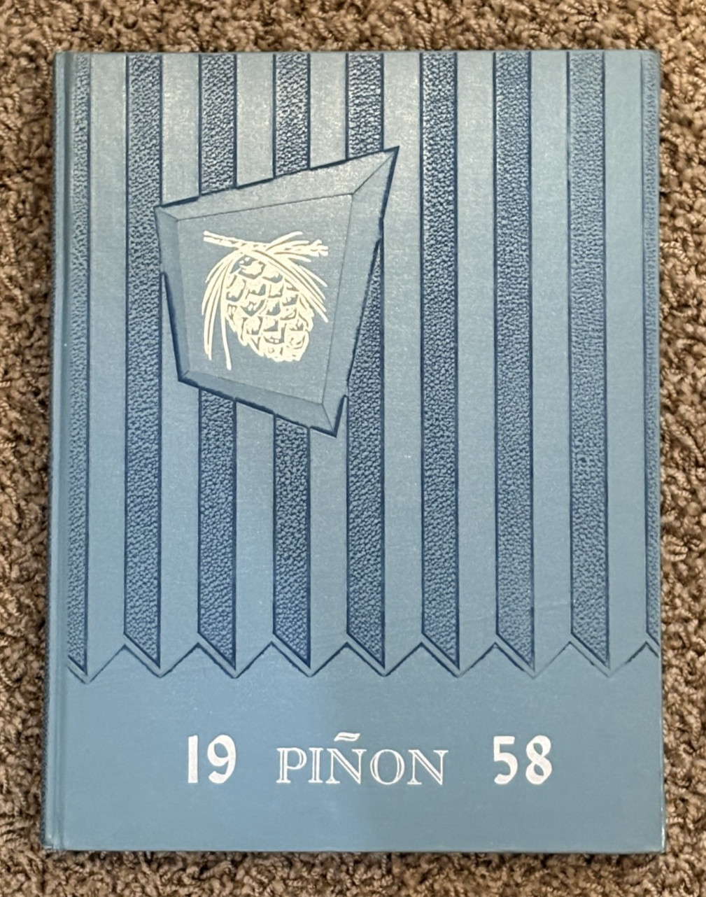 1958 PINON Yearbook - Trinidad High School, Colorado - Very Clean