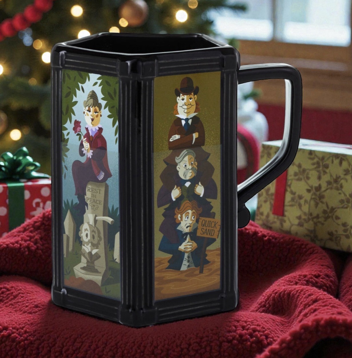 Disney The Haunted Mansion Stretching Portraits Color Changing Mug - 10 oz