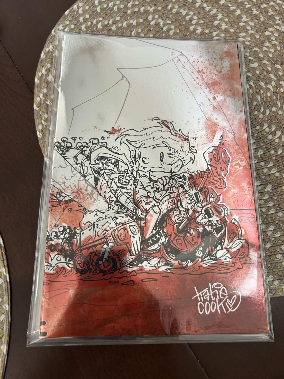 Dungeon Crawler Carl #0 SECRET Katie Cook Color Splash Foil NYCC 2026 LTD 350