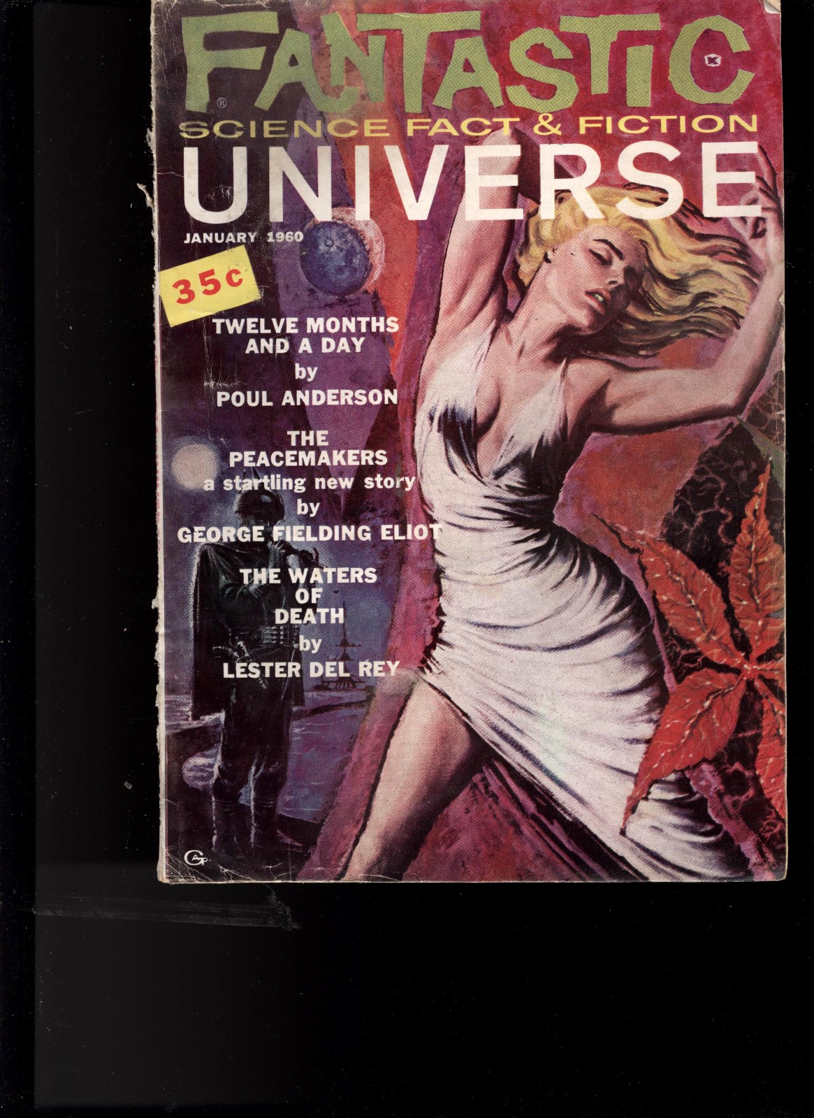FANTASTIC UNIVERSE January 1960- Poul Anderson- Lester del Rey G