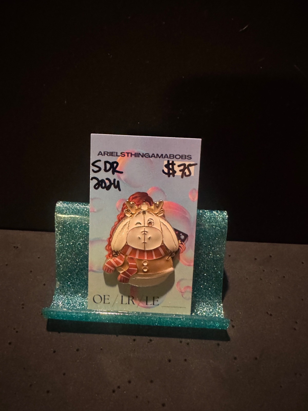 2024 SDR Shanghai Disney Winter Snowmen Eeyore Pin