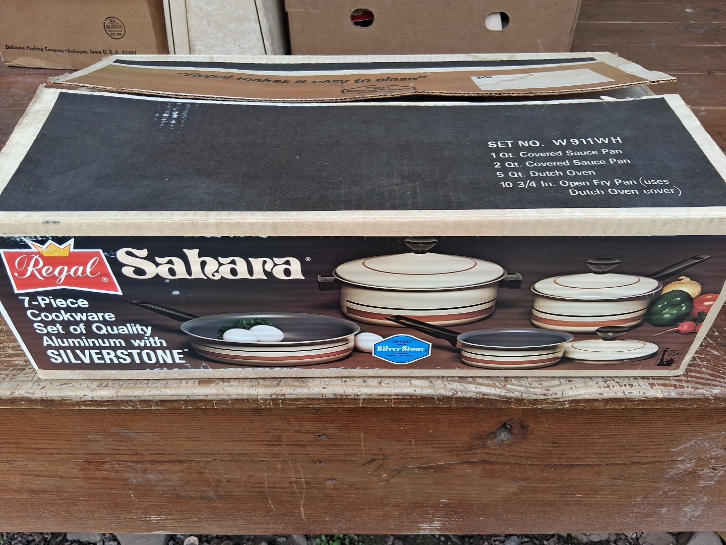 Vintage Regal Sahara 7 Pc Cookware