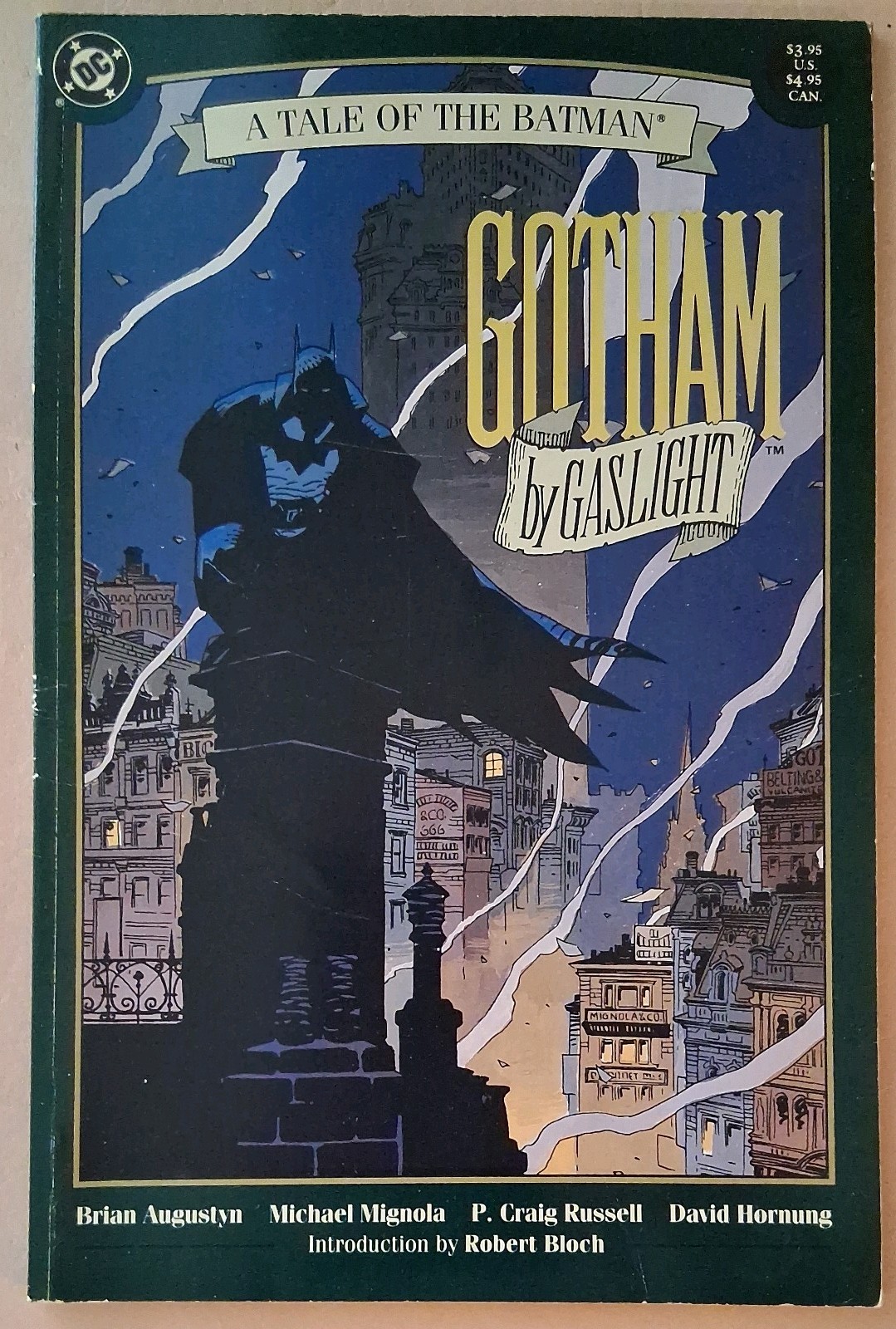 BATMAN GOTHAM BY GASLIGHT TPB 1989 - JACK THE RIPPER - A TALE OF THE BATMAN