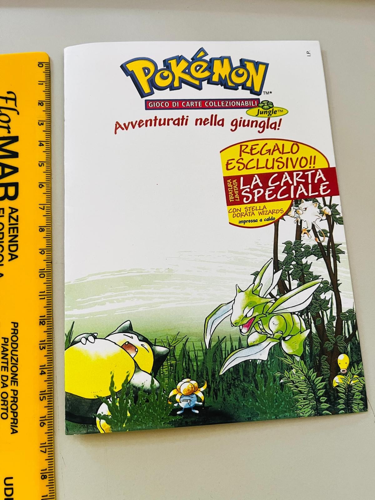 1 Original Mickey Mouse Folding 2344 Pokemon Jungle Wizards 2000 16x12cm