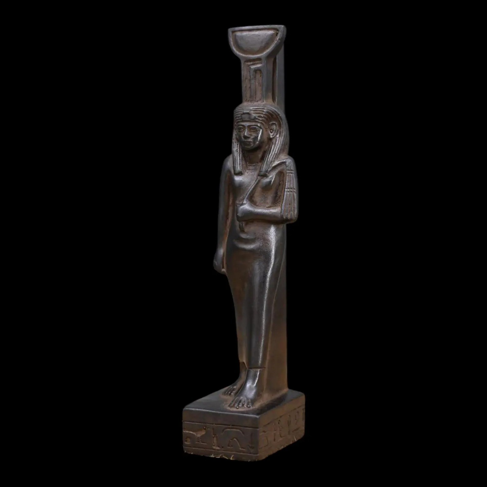 Egyptian Artifacts A Rare Egyptian Pharaonic Statue Of Egyptian Goddess Neith BC