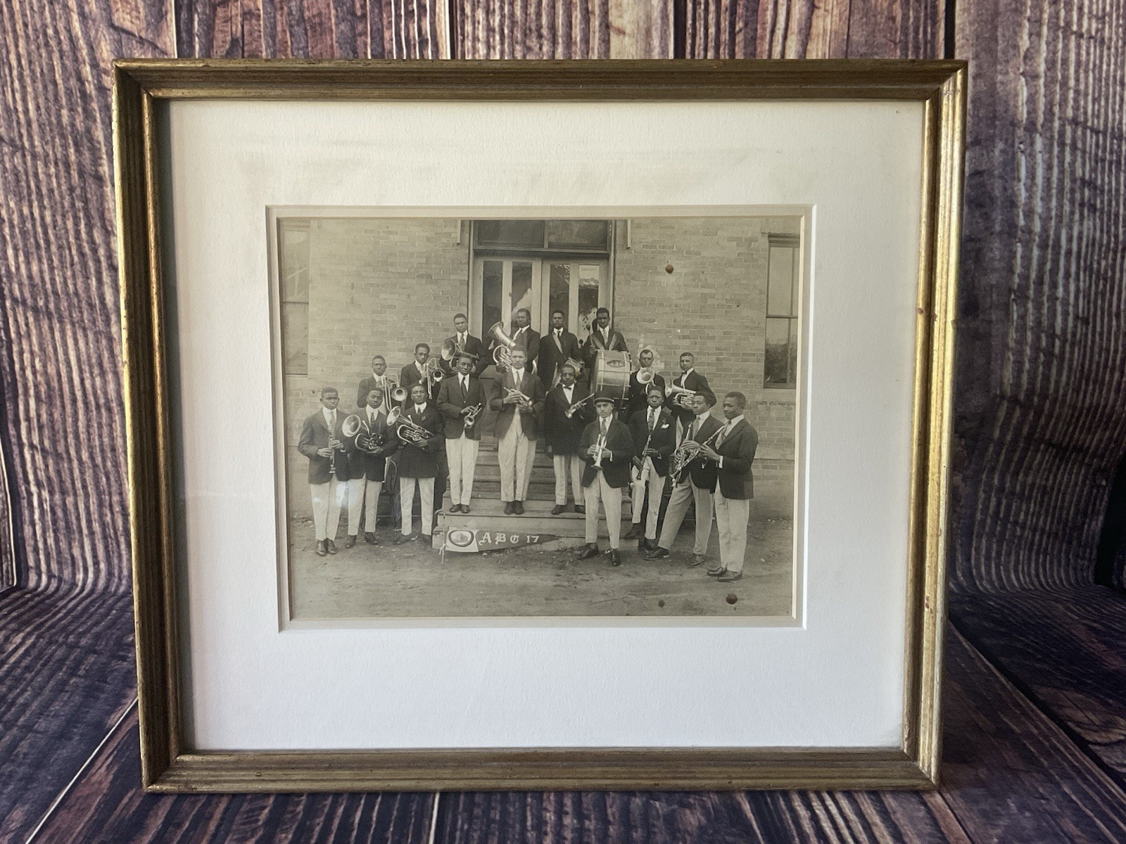 Industrial High School Band of Birmingham Original Photo 1917