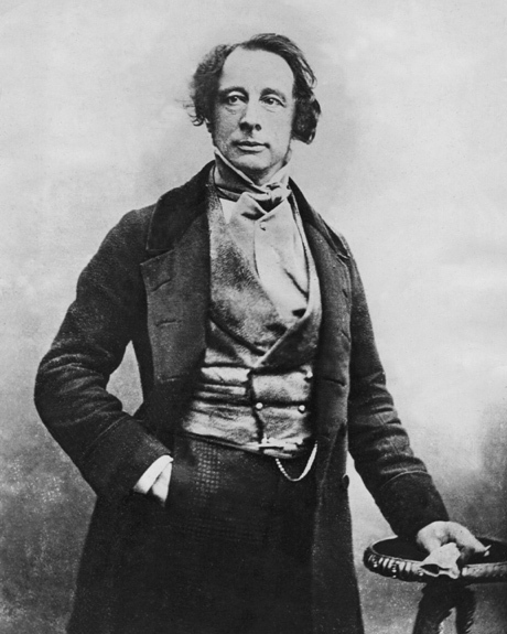 English Writer CHARLES DICKENS Glossy 8x10 Photo Author Portrait Print