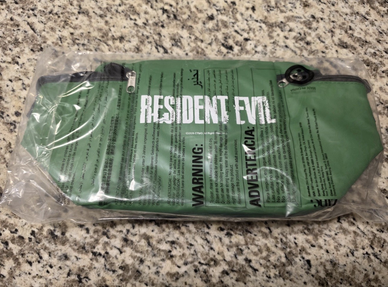 AMC Resident Evil 2026 Popcorn Bucket Insulated Medical Courier Bag AUTHENTIC 👽