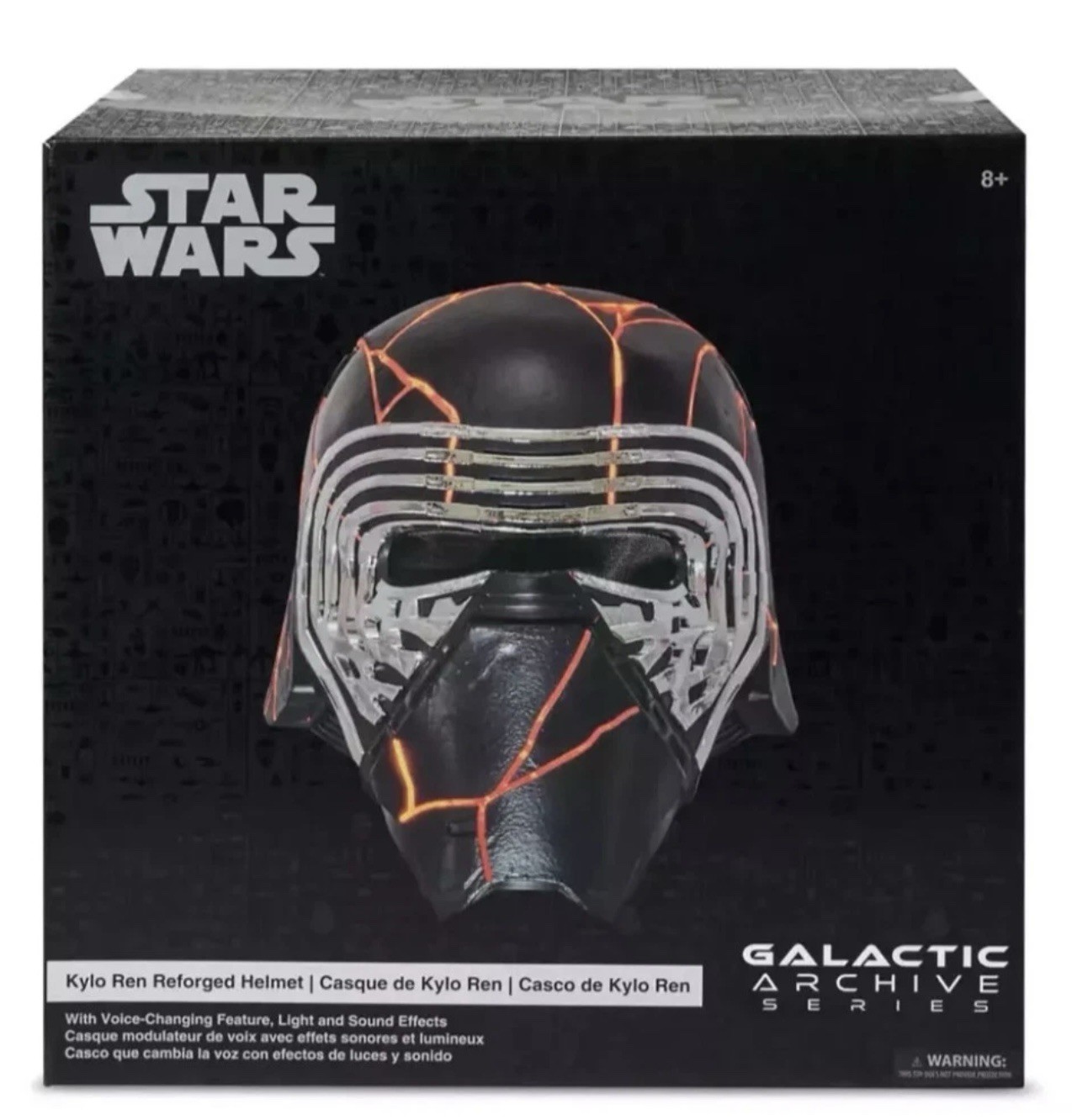 Disney Parks 2025 Star Wars Galactic Archive Series Kylo Ren Reforged Helmet New