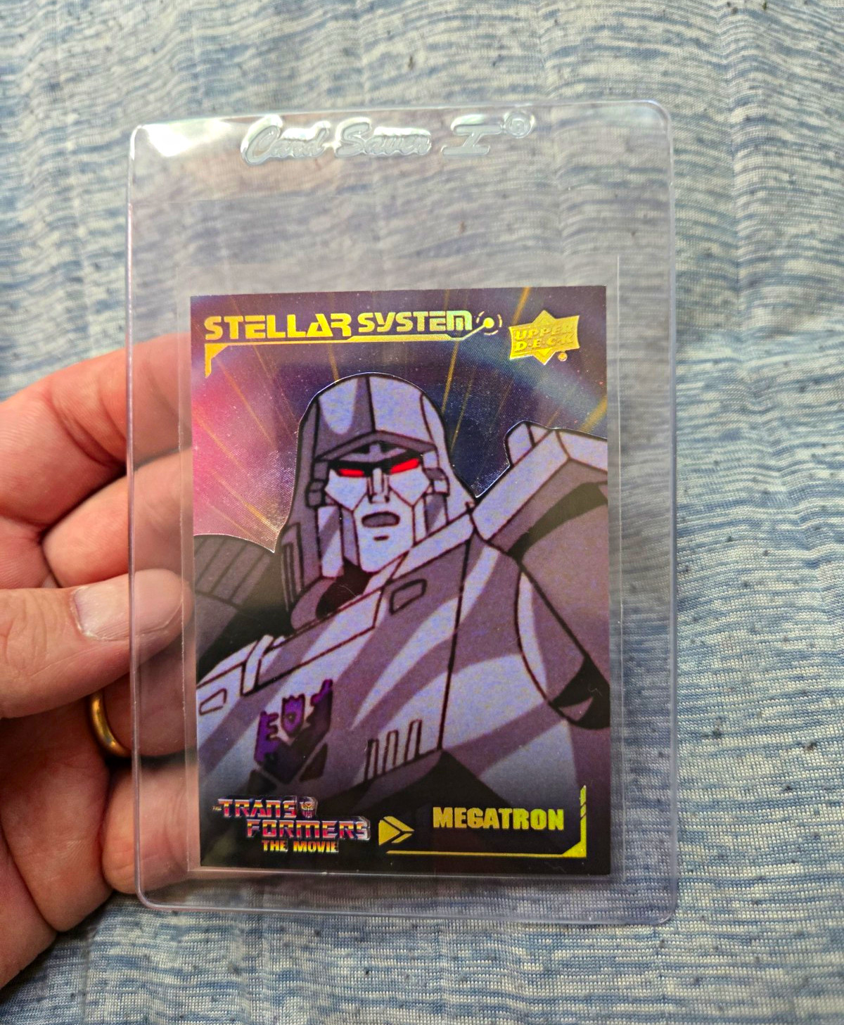 Upper Deck 2024 Transformers Movie 40th Stellar System Megatron Supernova 44/99