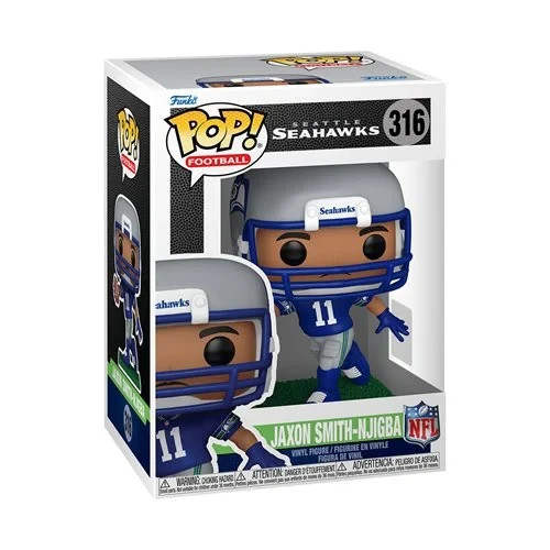Funko POP NFL: Jaxon Smith-Njigba Seattle Seahawks Figure #316