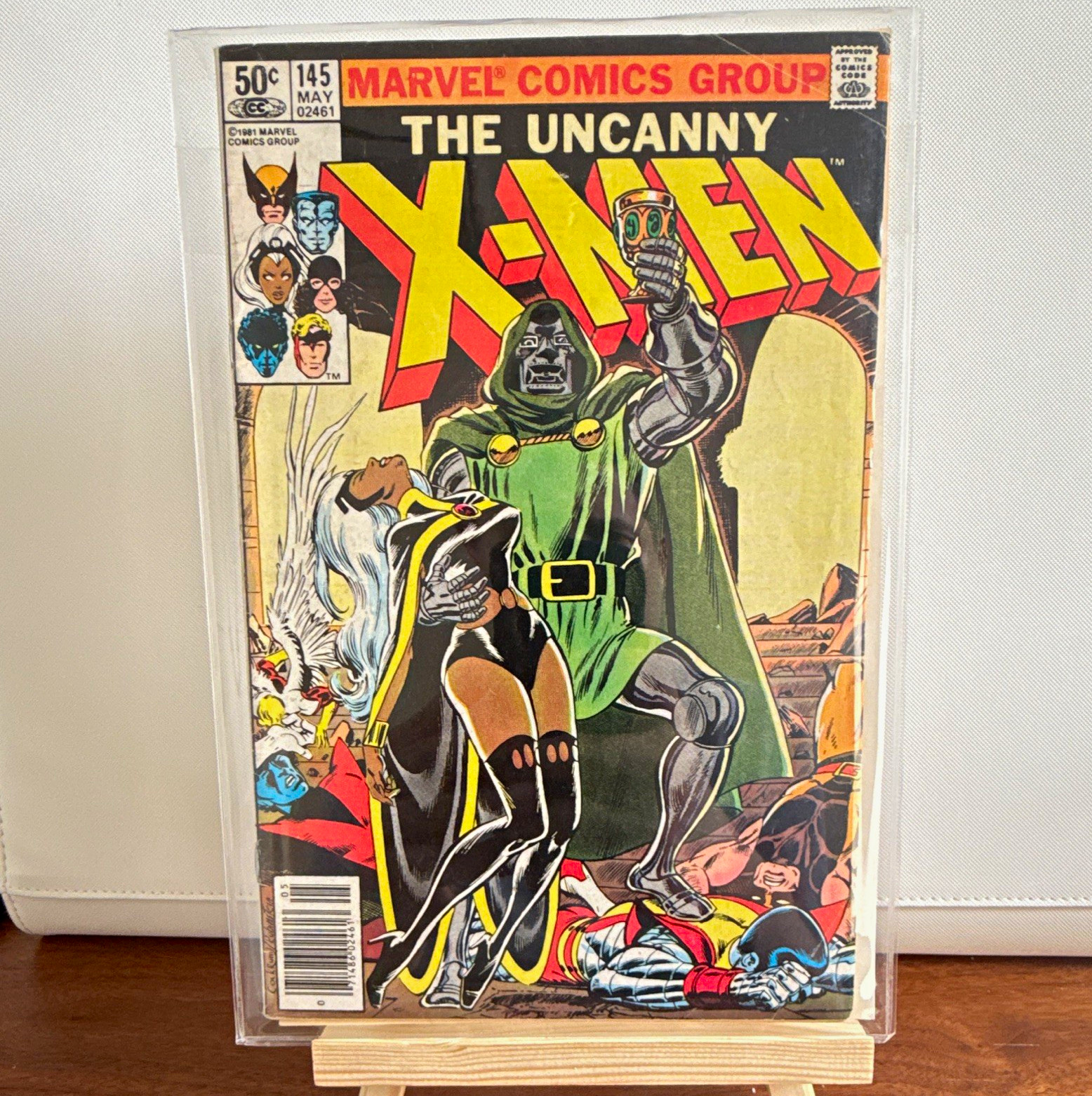 Marvel The Uncanny X-Men #145 (1981) Newsstand Variant Comic